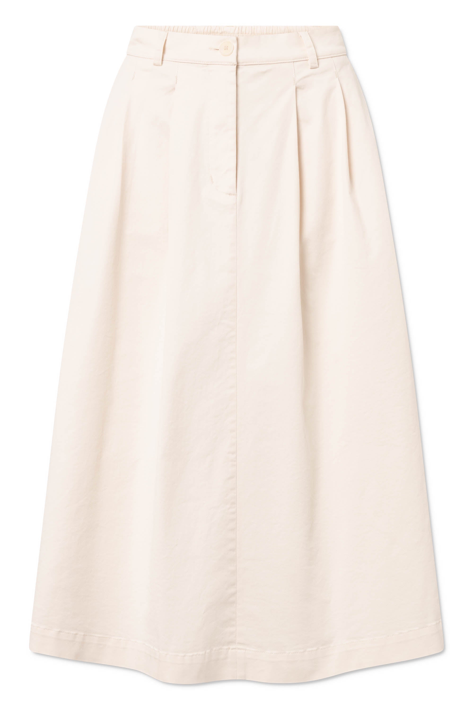 Rue de Tokyo PEN TWILL Skirts EGGSHELL