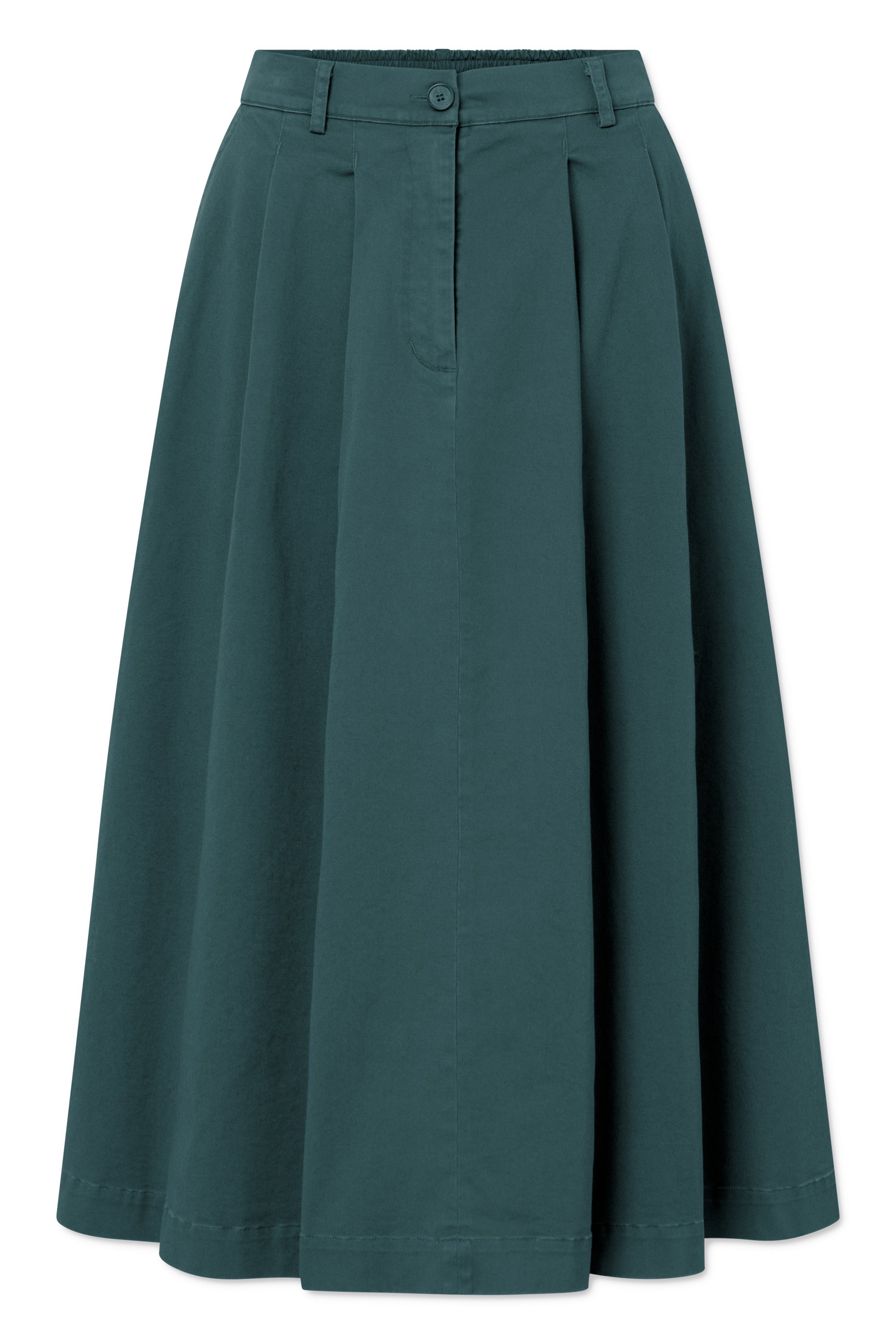 Rue de Tokyo PEN TWILL Skirts DARK PINE GREEN