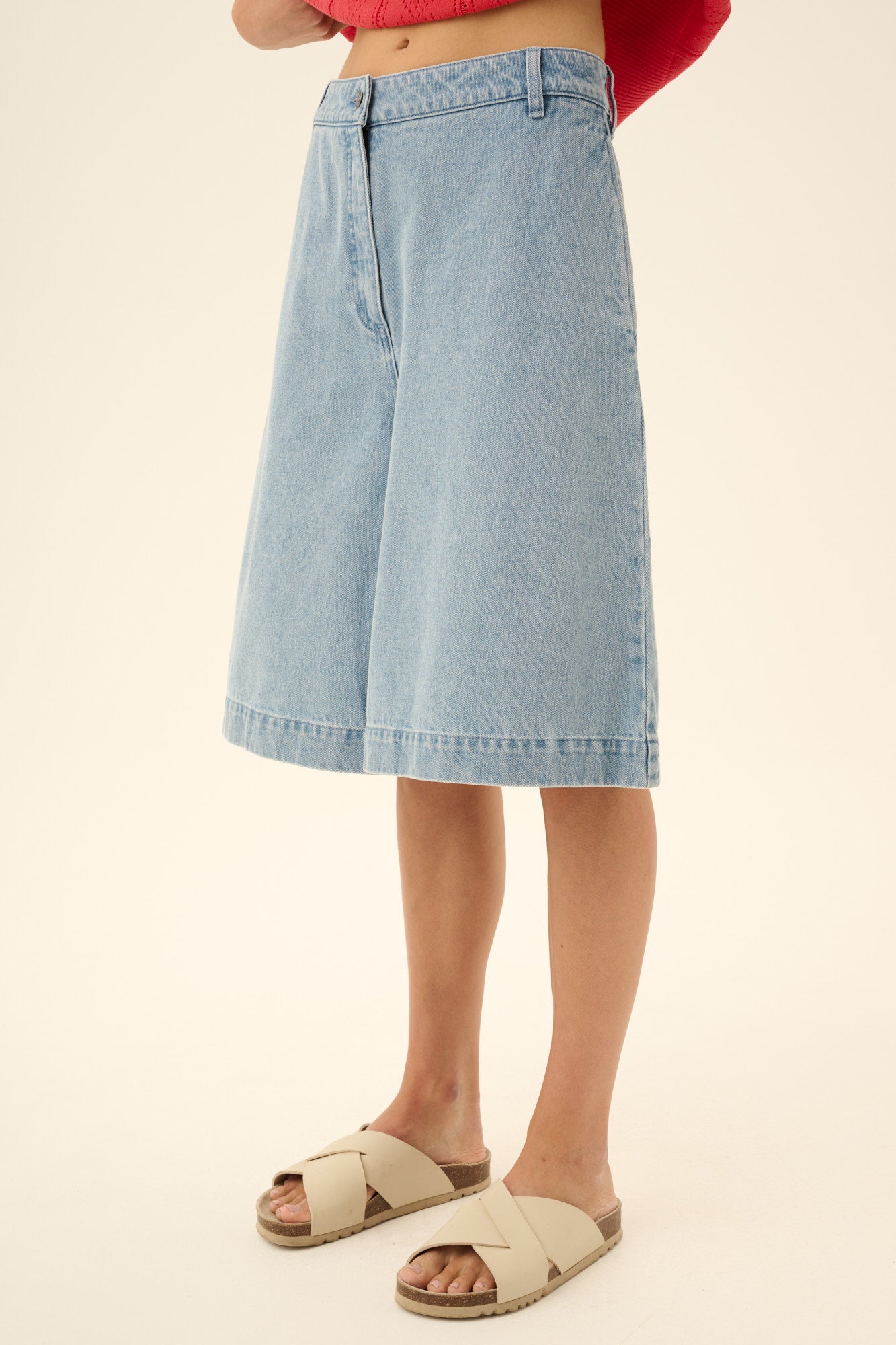 Rue de Tokyo PERLA DENIM Shorts LIGHT DENIM