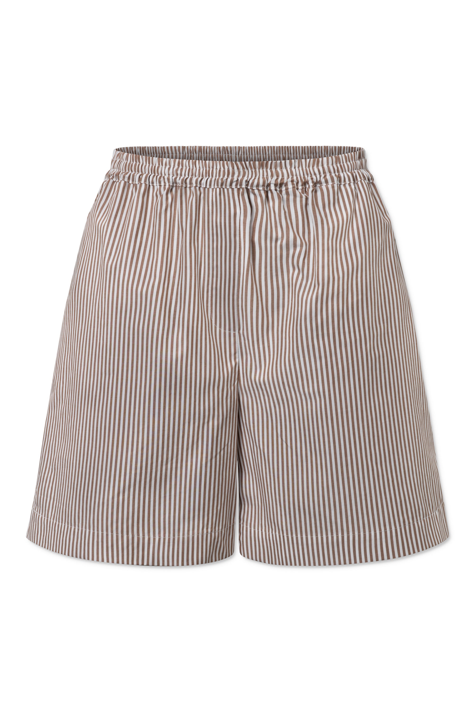 Rue de Tokyo PETRI COTTON STRIPE PANTS CARAMEL STRIPE