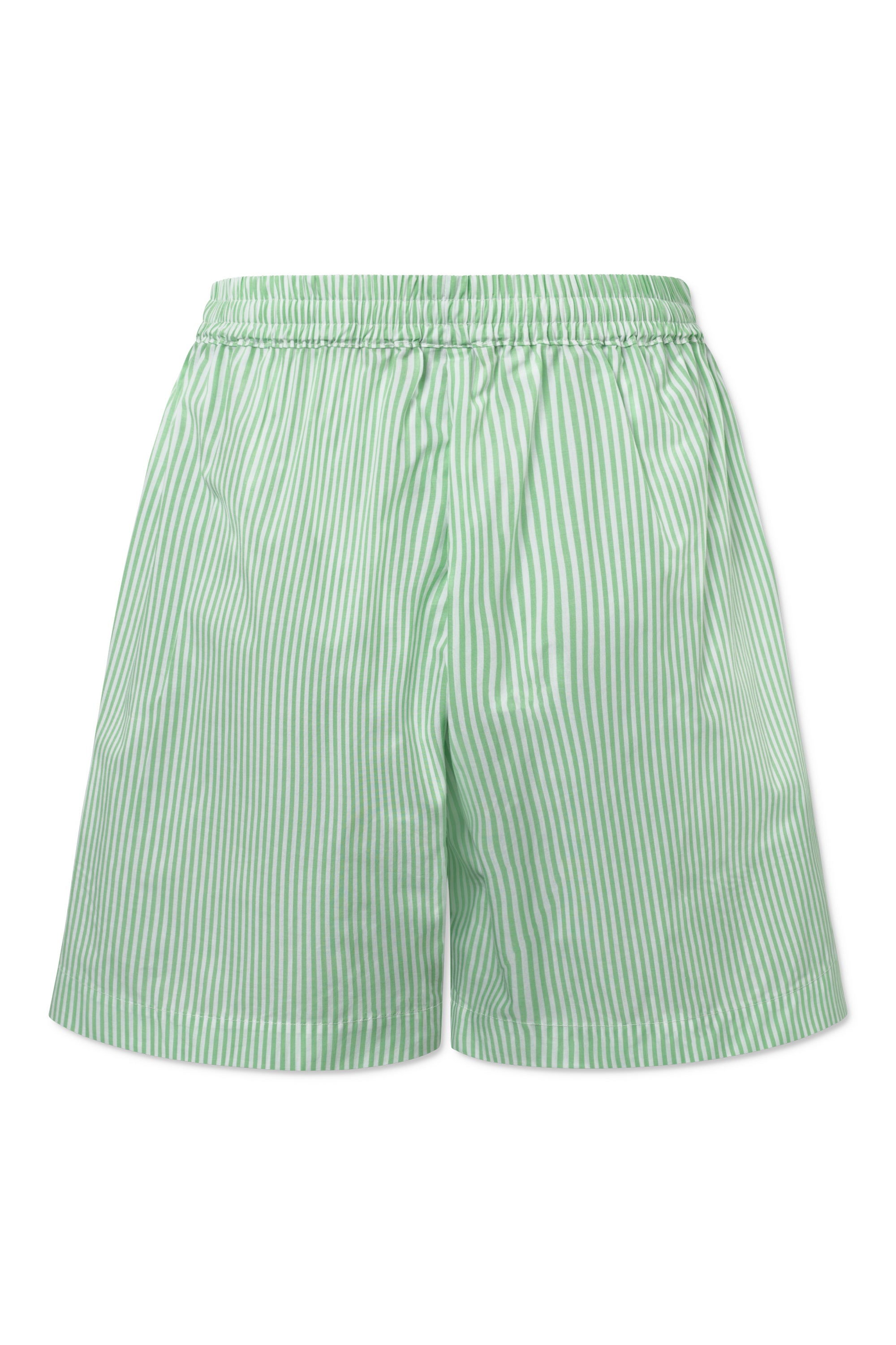 Rue de Tokyo PETRI COTTON STRIPE PANTS LIGHT GREEN STRIPE