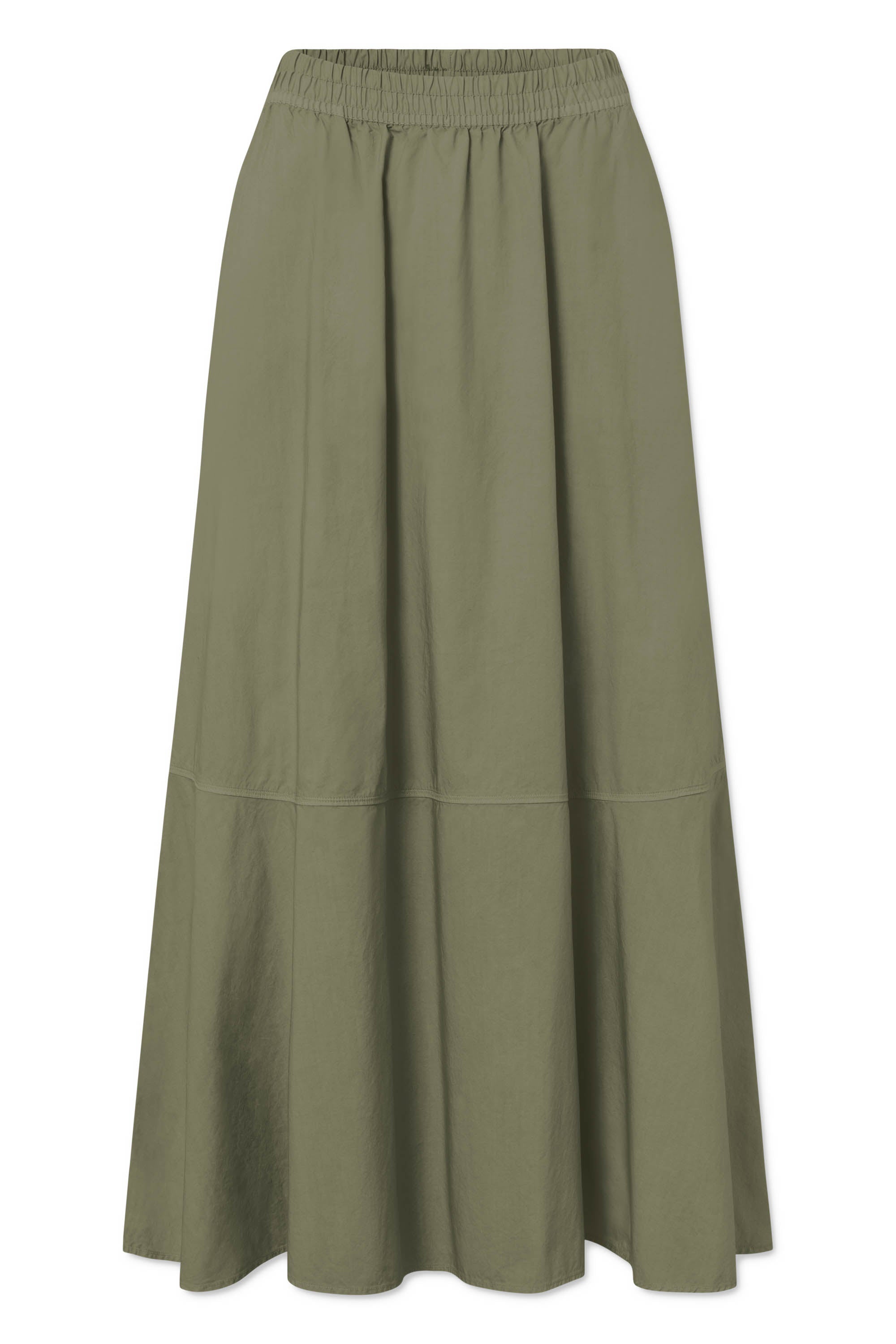 Rue de Tokyo PETULA GMTD POPLIN Skirts MOSS GREEN