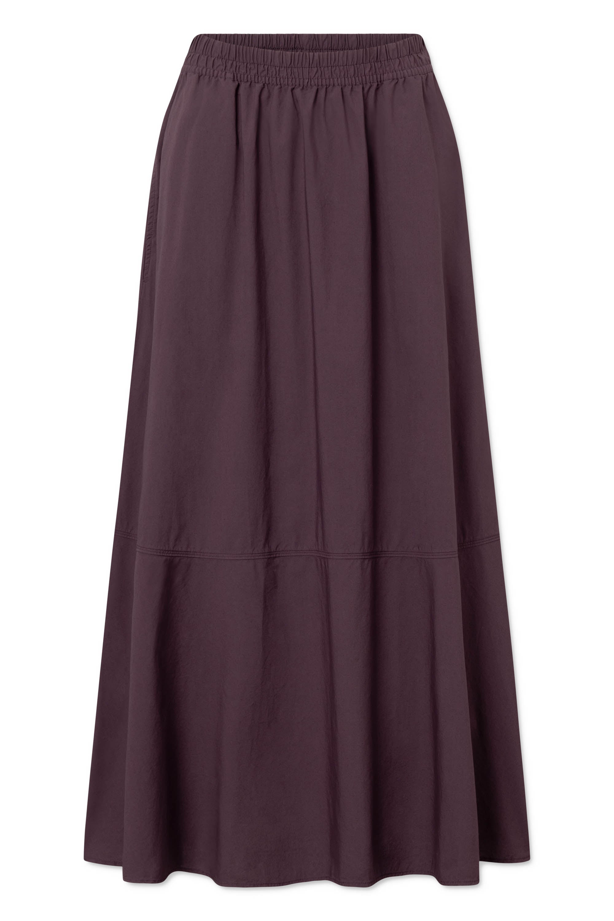 Rue de Tokyo PETULA GMTD POPLIN Skirts PLUM PURPLE