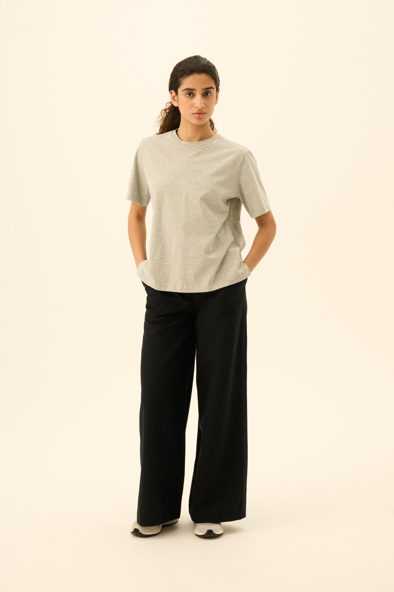 Rue de Tokyo PHELIA SOFT TAILORING Pants NAVY