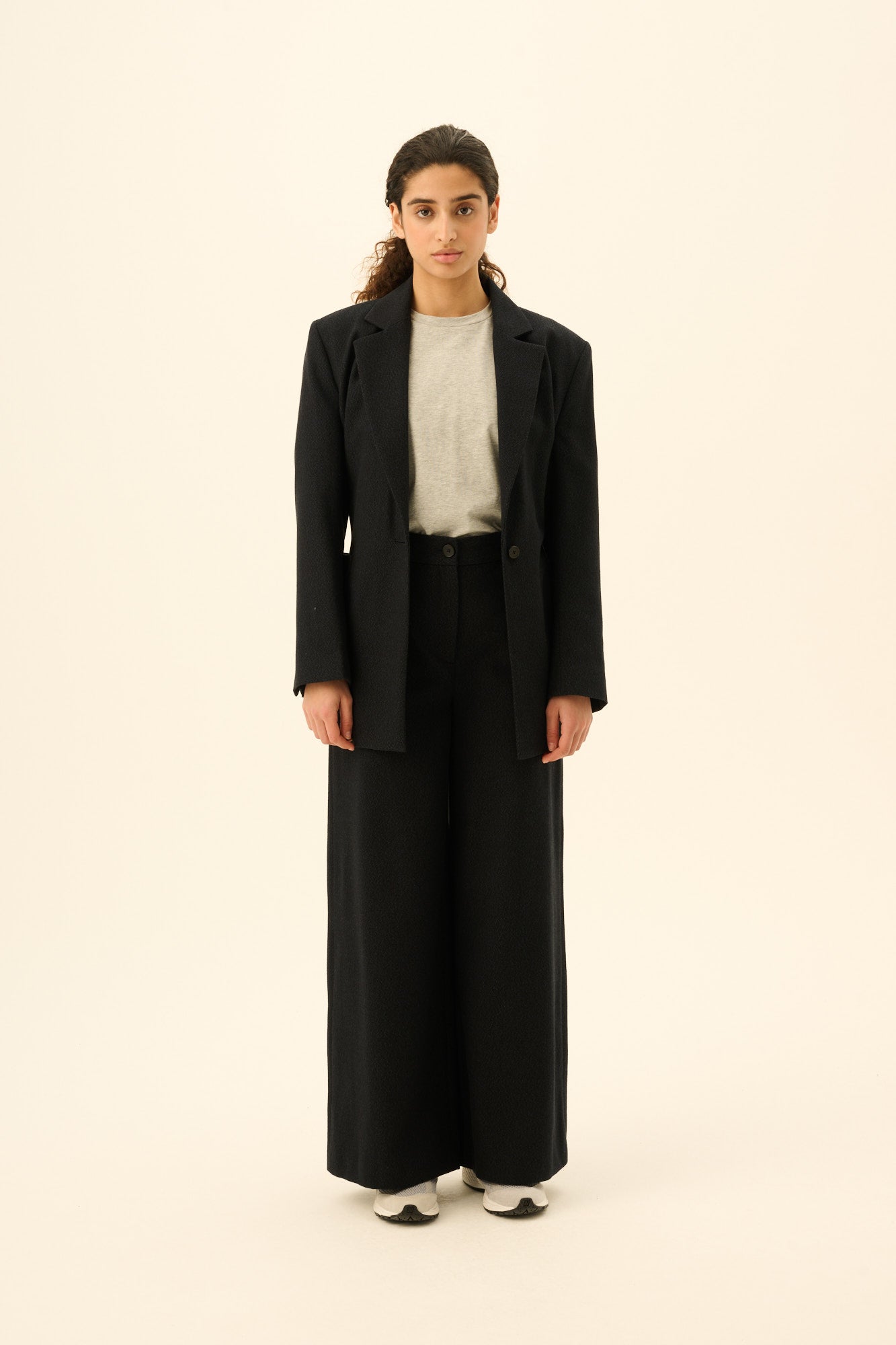 Rue de Tokyo PHELIA SOFT TAILORING Pants NAVY