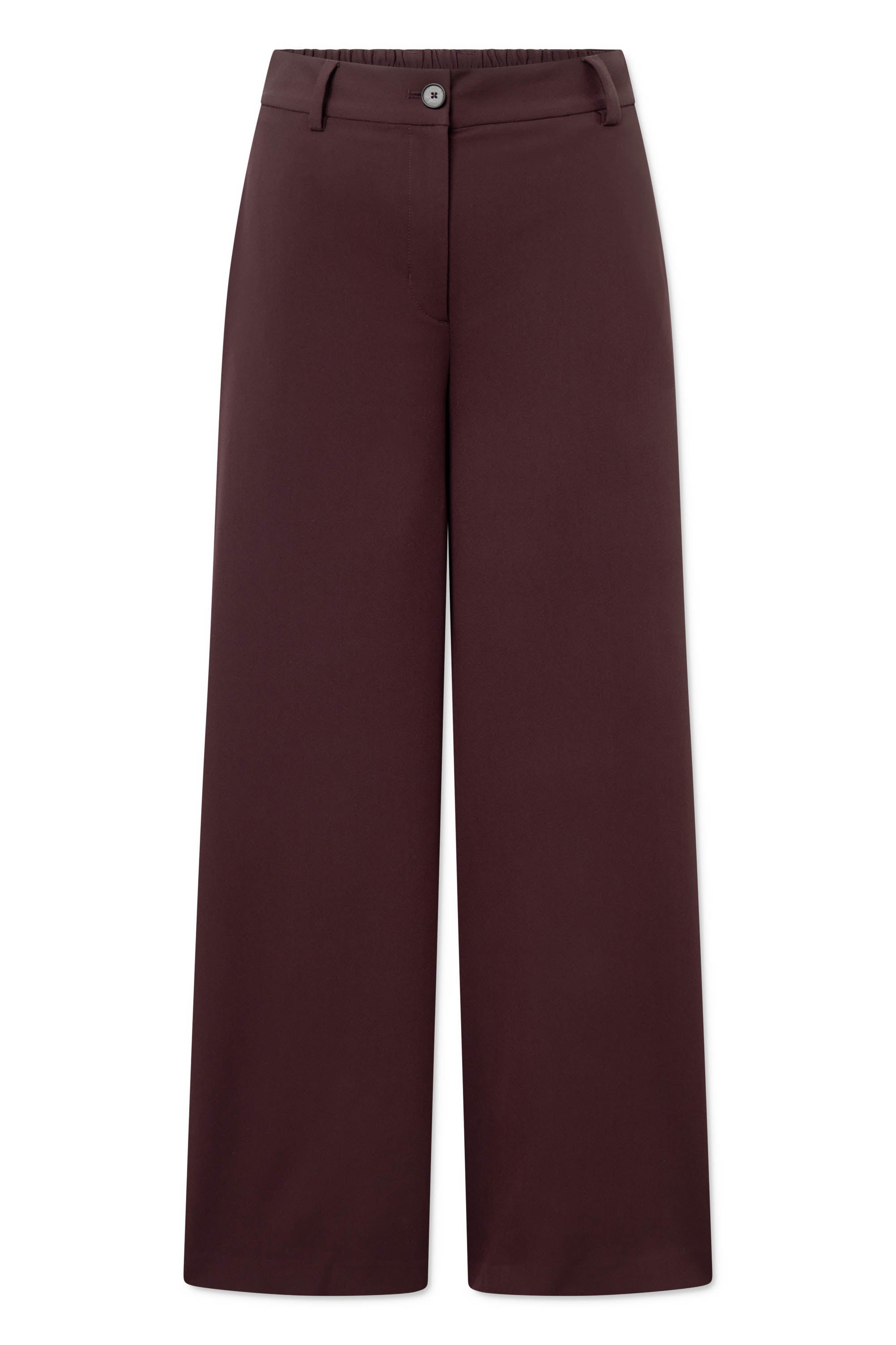 Rue de Tokyo PHELIA SOLID TAILORING Pants AUBERGINE