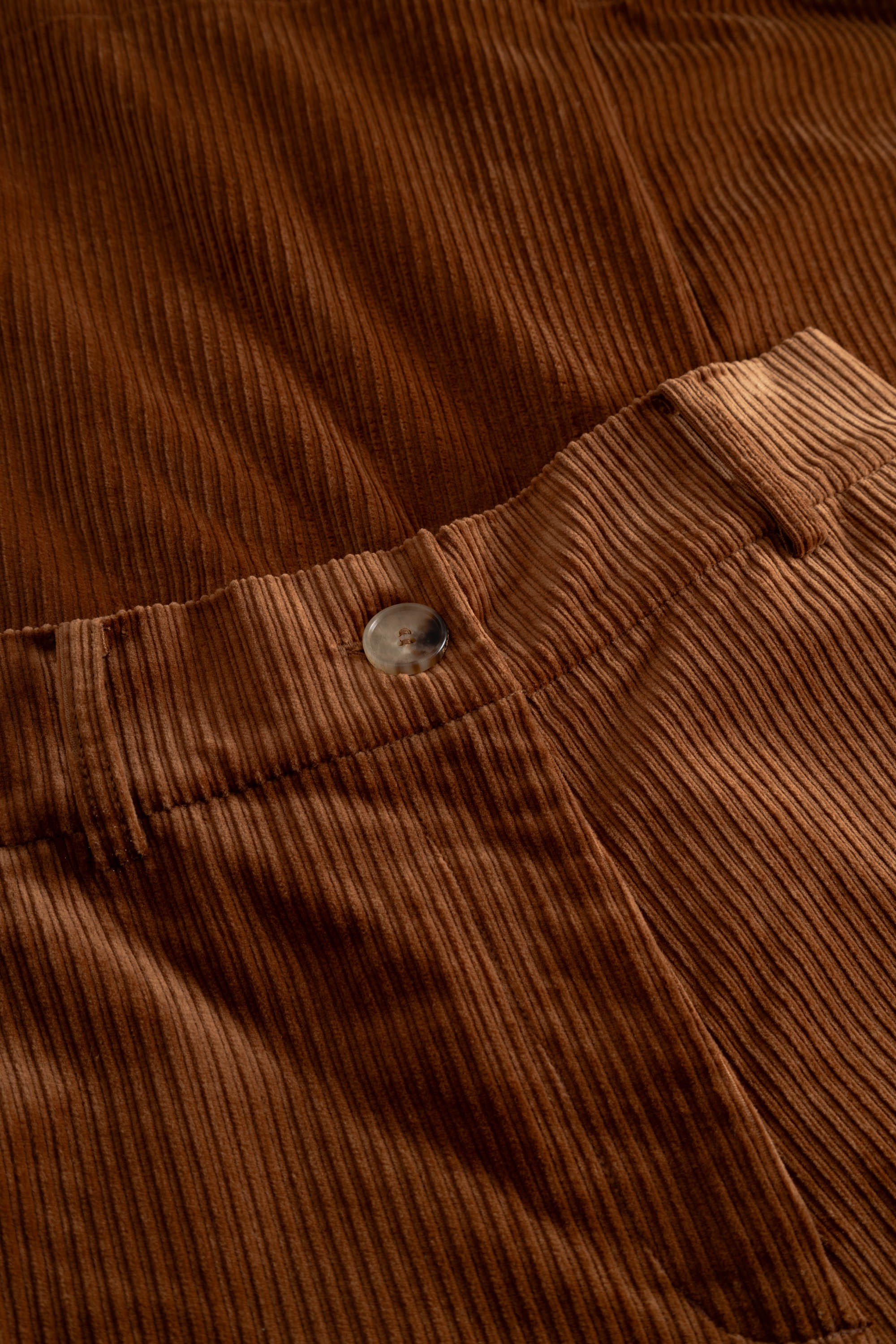 Rue de Tokyo PHILLY ORGANIC HEAVY CORDUROY Pants GOLDEN BROWN