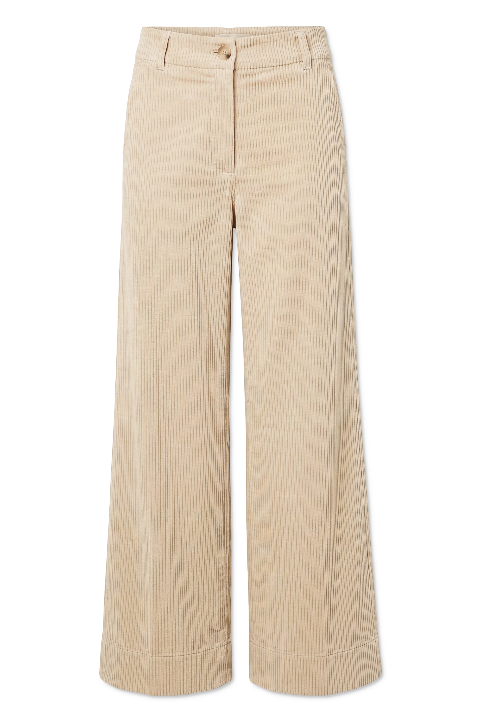 Rue de Tokyo PHILLY STRUCTURED CORDUROY Pants EGGSHELL