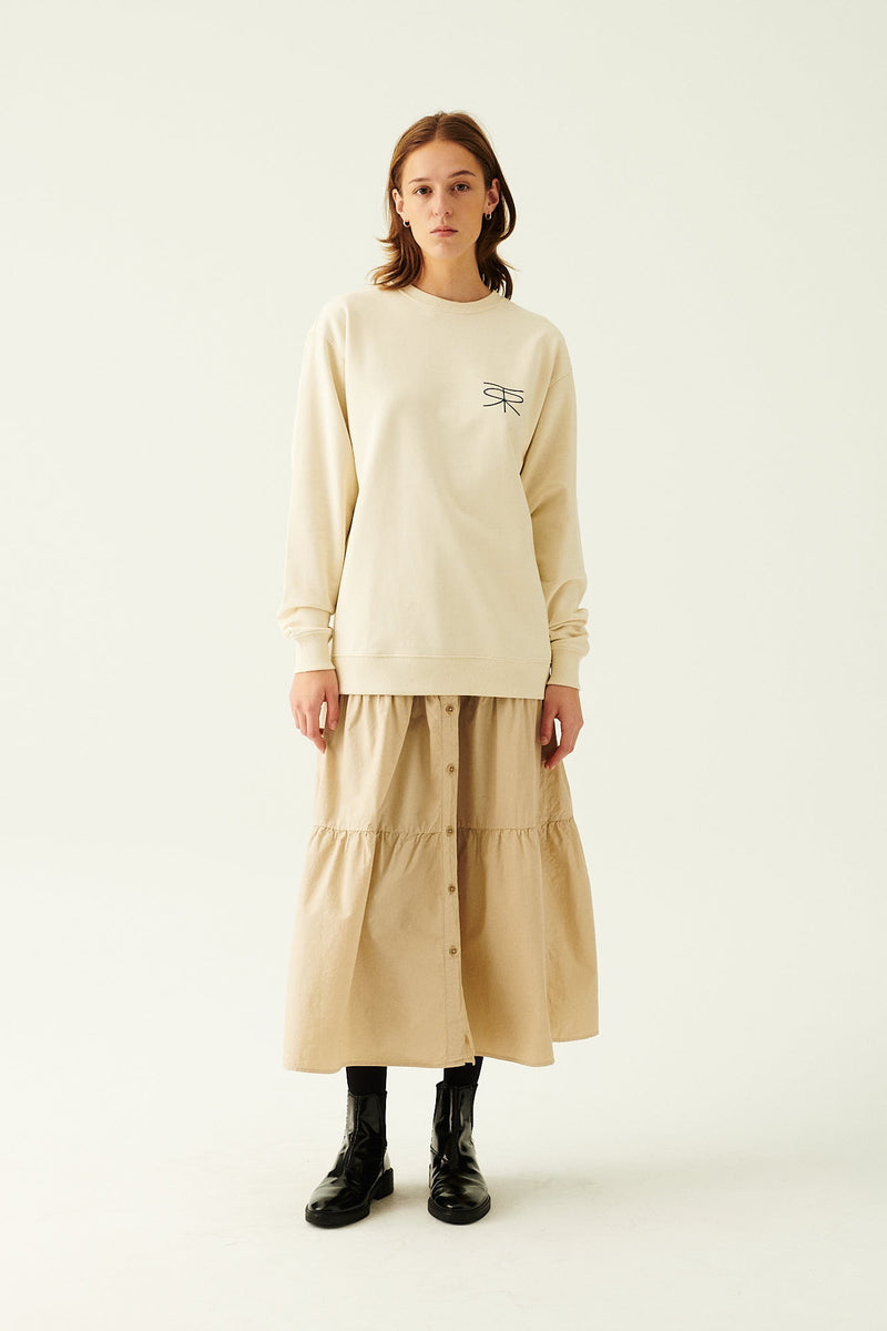 Rue de Tokyo PHI GMTD SKIRT BEIGE SKIRTS