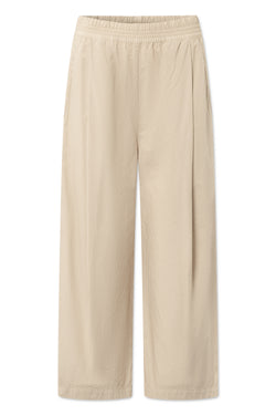 Rue de Tokyo PIA GARMENT DYED POPLIN PANTS BEIGE