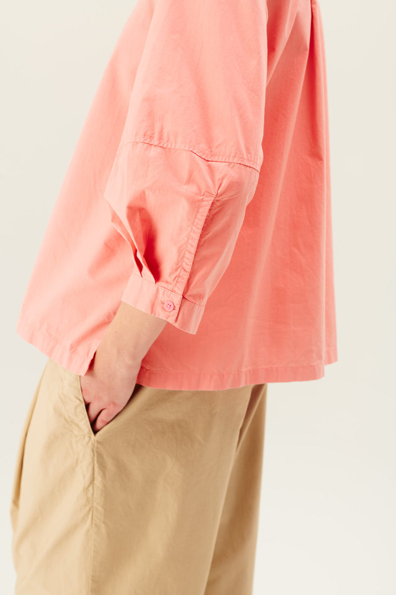 Rue de Tokyo PIA ORGANIC GARMENT DYED POPLIN PANTS BEIGE