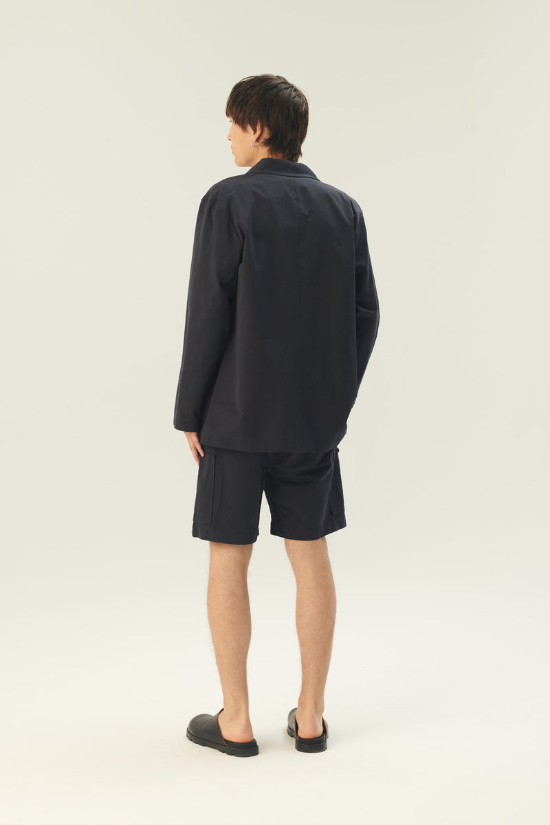 Rue de Tokyo PIKE SOFT COTTON TENCEL SHORTS BOAT BLUE