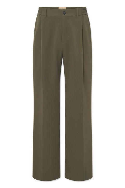 Rue de Tokyo PILOT SOLID TAILORING PANTS MILITARY GREEN