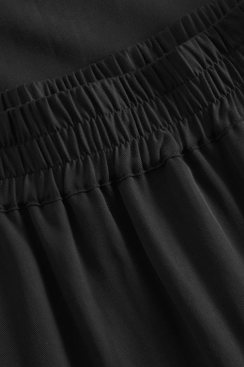 Rue de Tokyo PISCES TENCEL SKIRTS BLACK