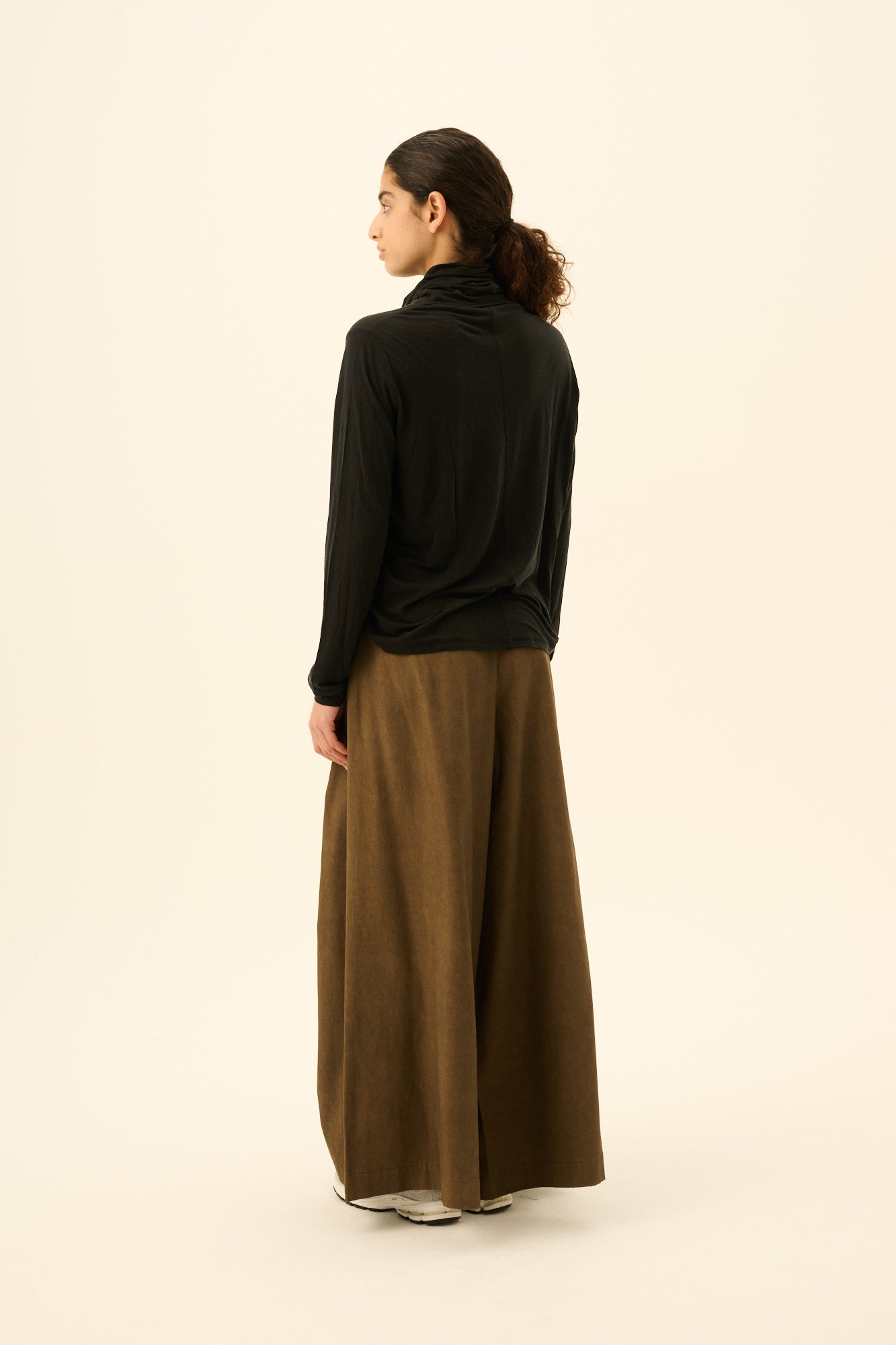 Rue de Tokyo POETRY PATINATED TWILL Skirts FADED BROWN