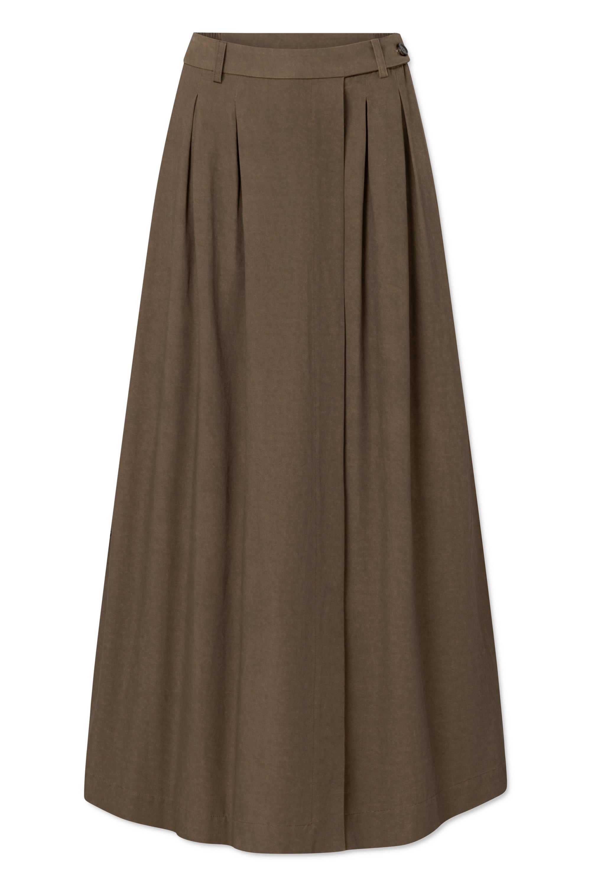 Rue de Tokyo POETRY PATINATED TWILL Skirts FADED BROWN