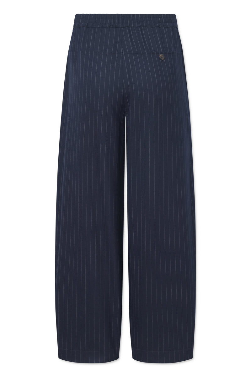 Rue de Tokyo POLARIS ANTIQUE PINSTRIPE PANTS NAVY PINSTRIPE