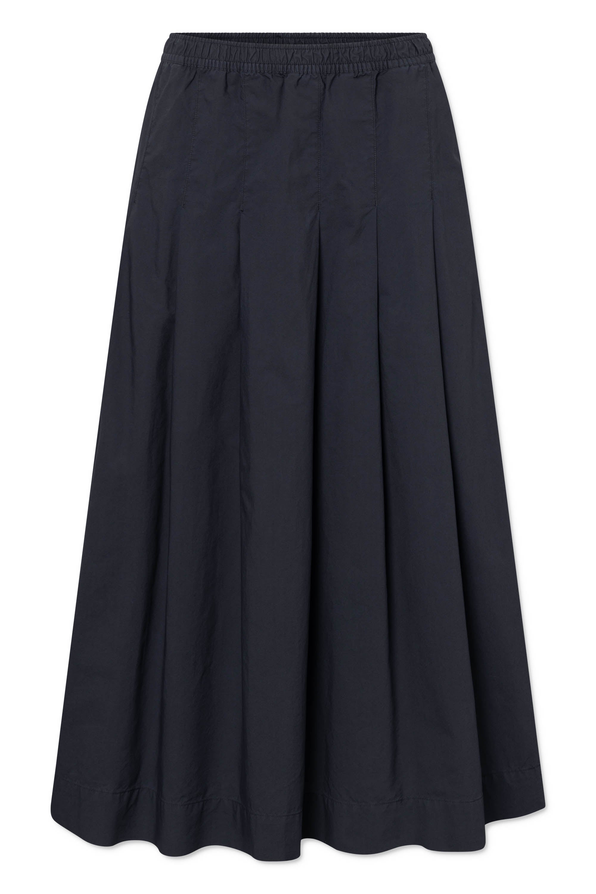 Rue de Tokyo POLLY GMTD POPLIN Skirts DARK NAVY