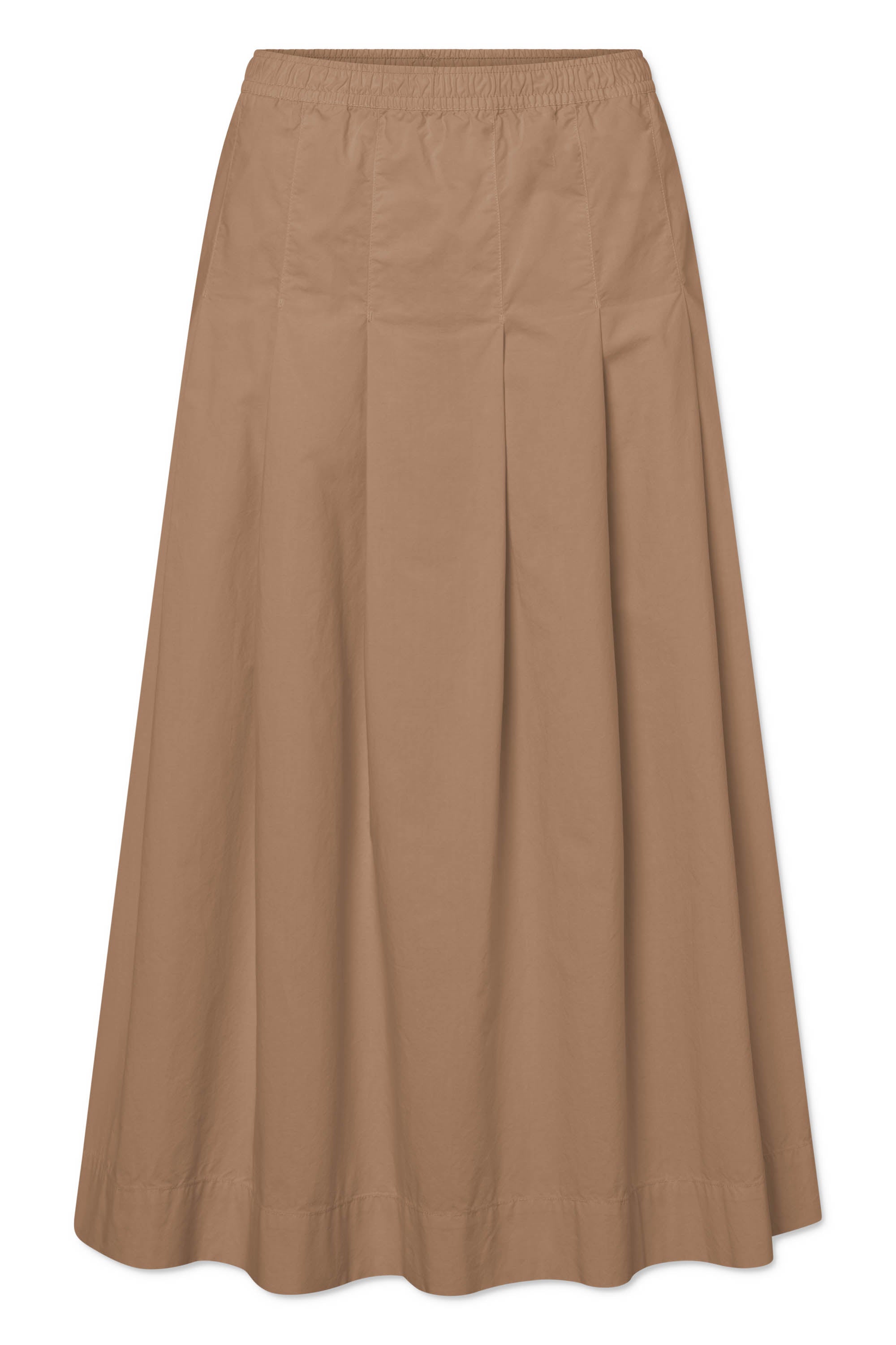 Rue de Tokyo POLLY GMTD POPLIN Skirts MOCHA
