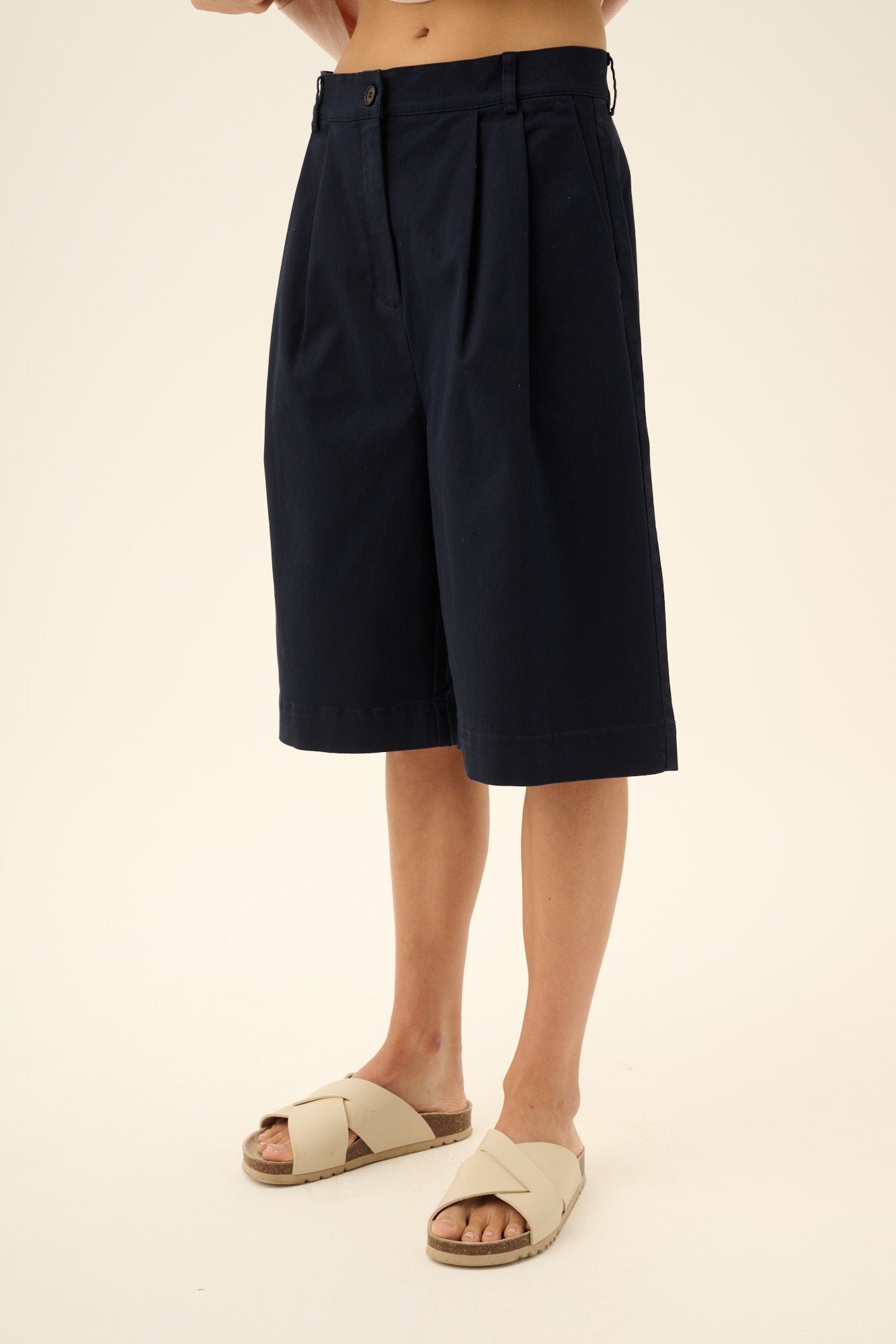 Rue de Tokyo PREMA TWILL Shorts DARK NAVY