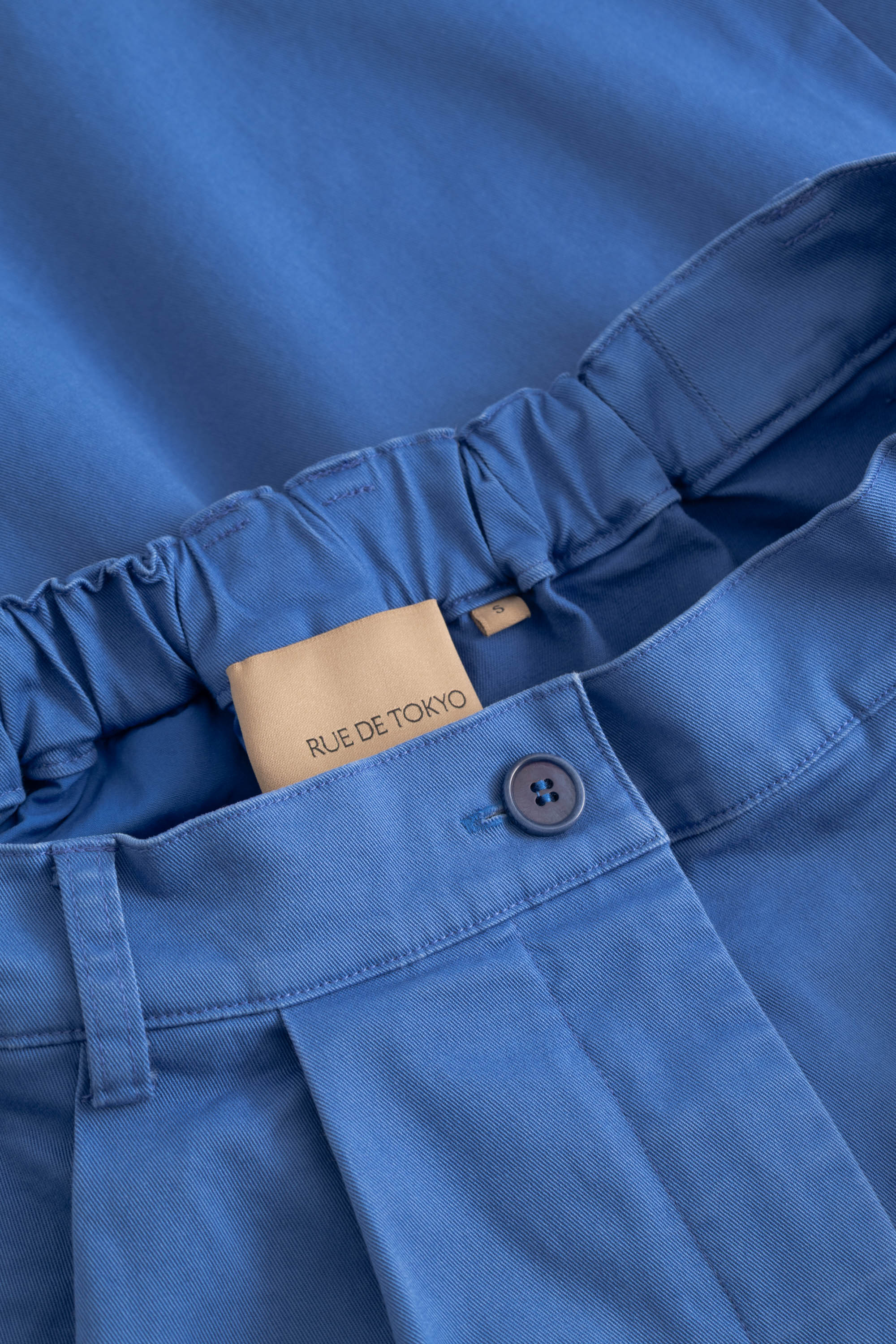 Rue de Tokyo PREMA TWILL Shorts STRONG BLUE