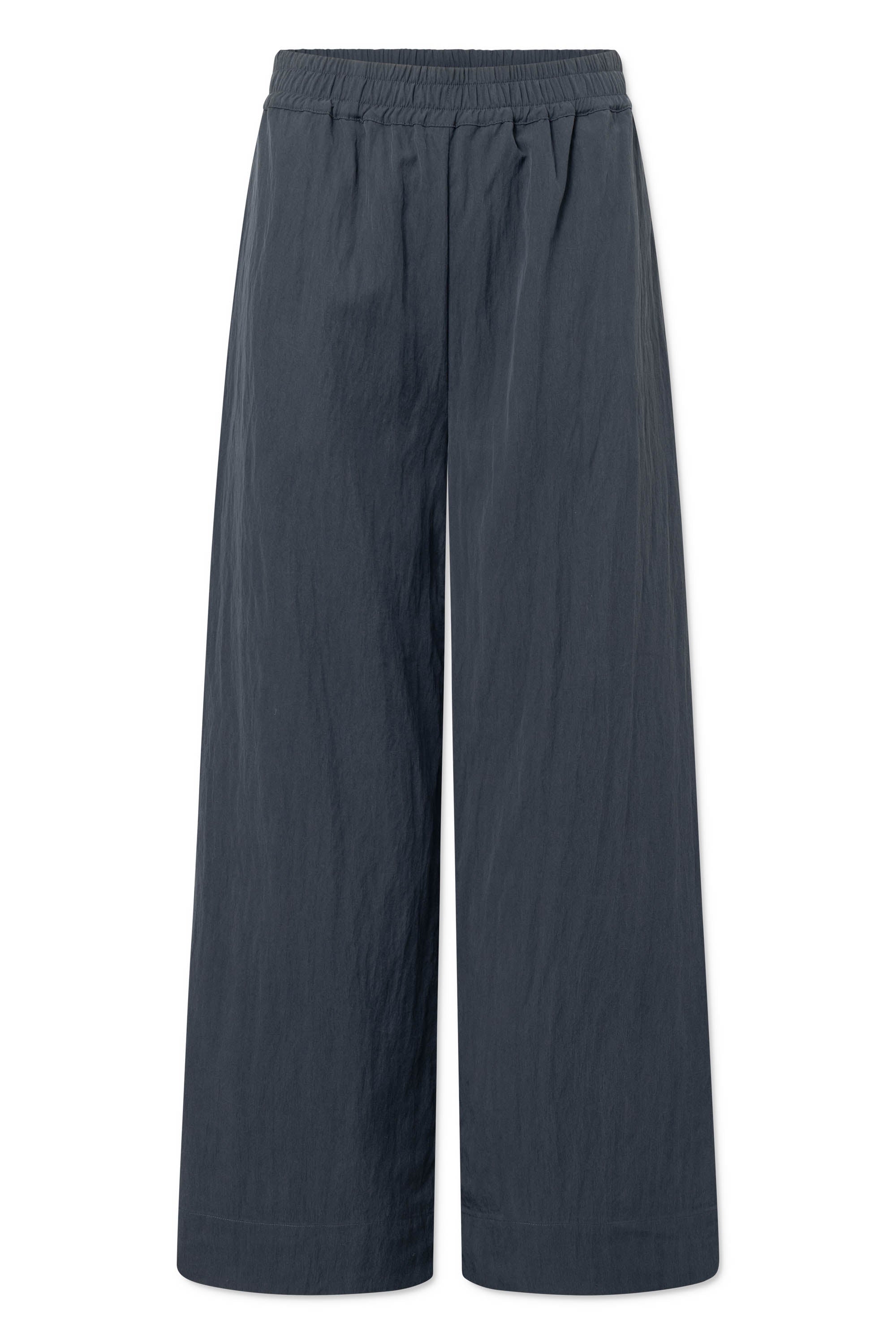 Rue de Tokyo PRISILA CRINKLED TENCEL Pants DARK NAVY