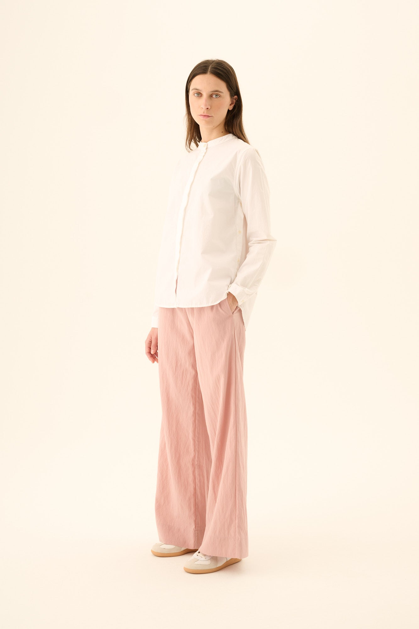 Rue de Tokyo PRISILA CRINKLED TENCEL Pants ROSE