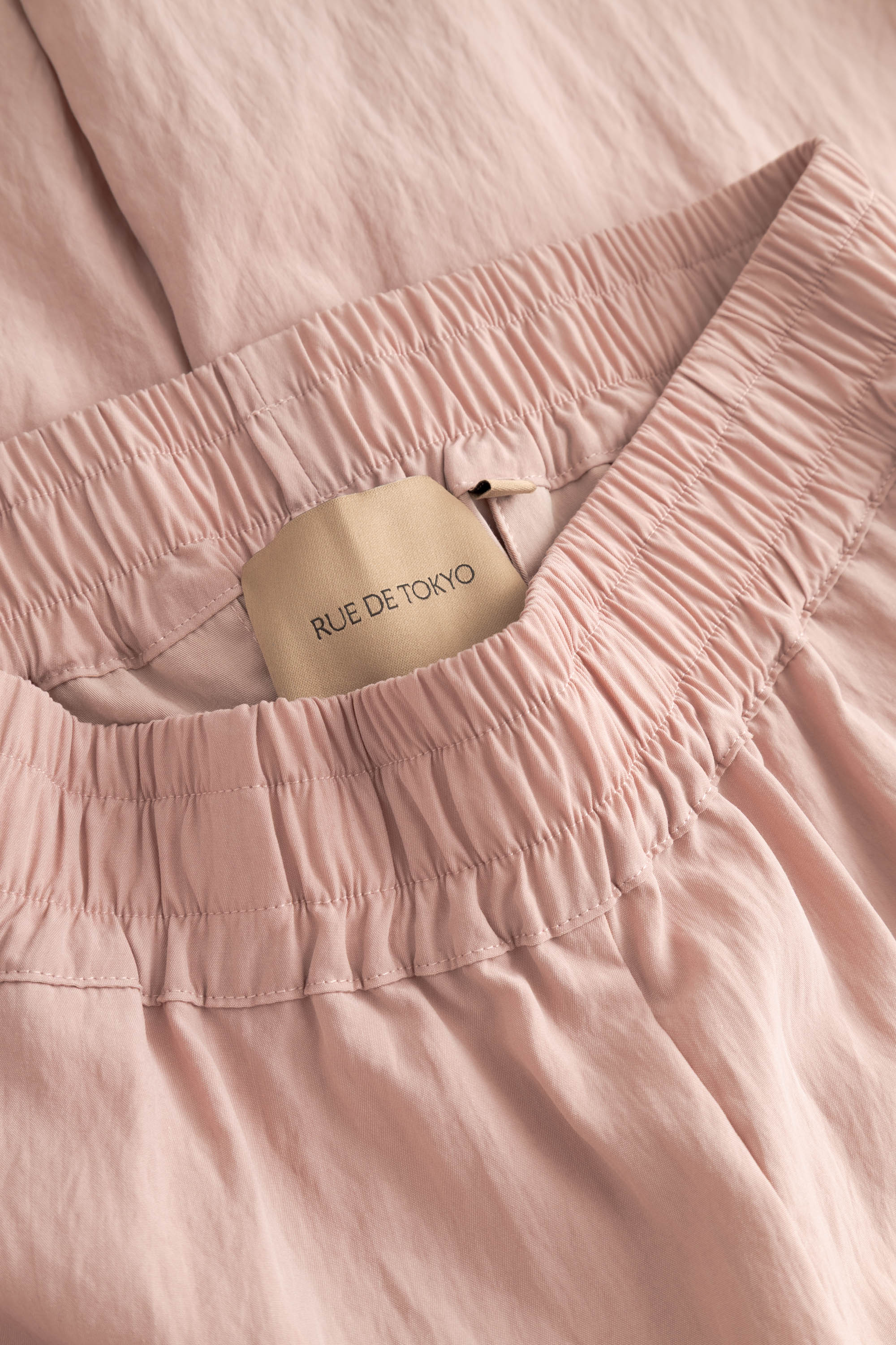 Rue de Tokyo PRISILA CRINKLED TENCEL Pants ROSE