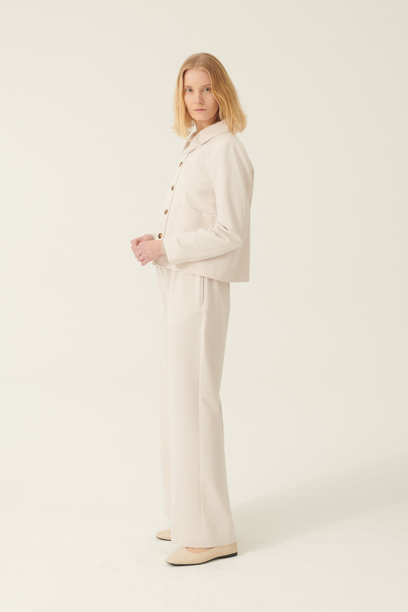 Rue de Tokyo PRISILA SOLID TAILORING PANTS WHITE