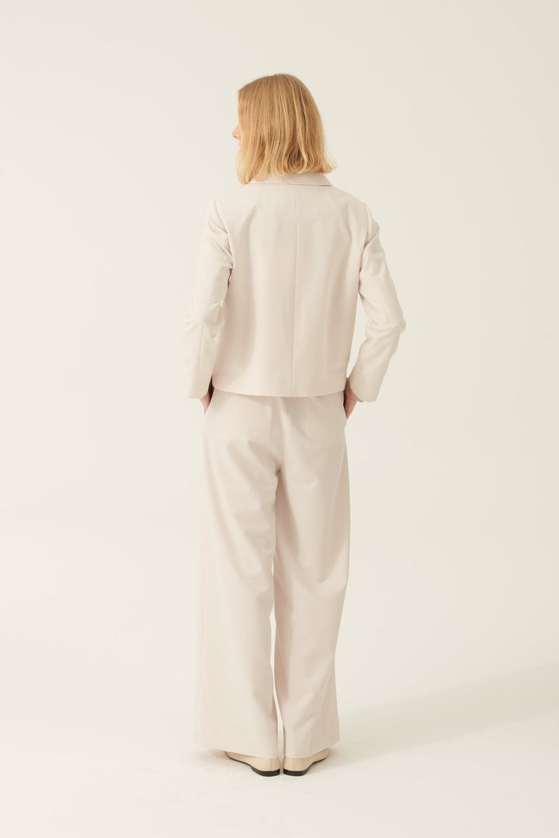 Rue de Tokyo PRISILA SOLID TAILORING PANTS WHITE