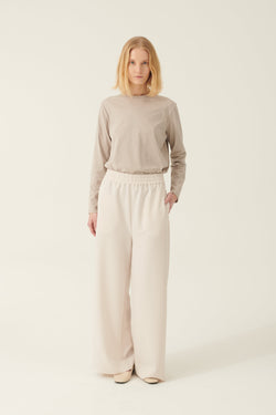 Rue de Tokyo PRISILA SOLID TAILORING PANTS WHITE