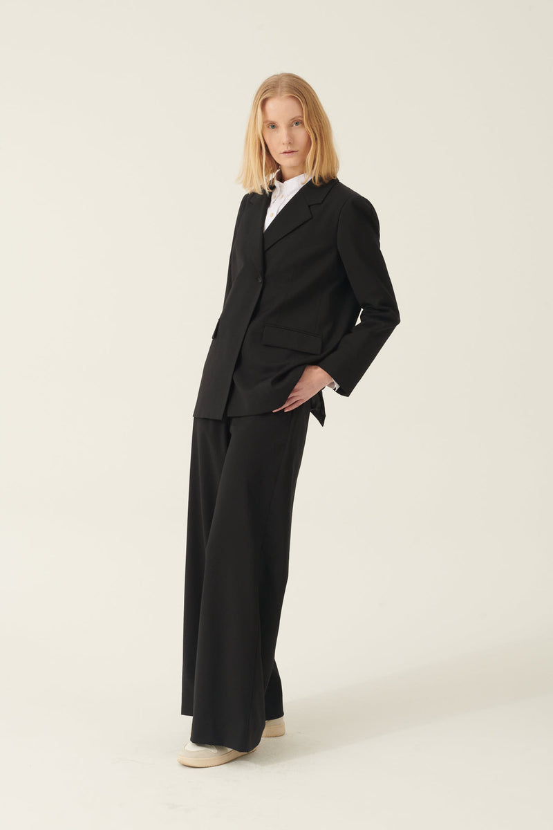 Rue de Tokyo PRISILA TAILORING WOOL PANTS BLACK