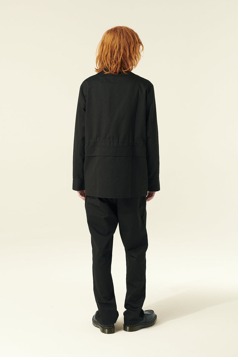 Rue de Tokyo PROSPER COTTON TENCEL PANTS BLACK