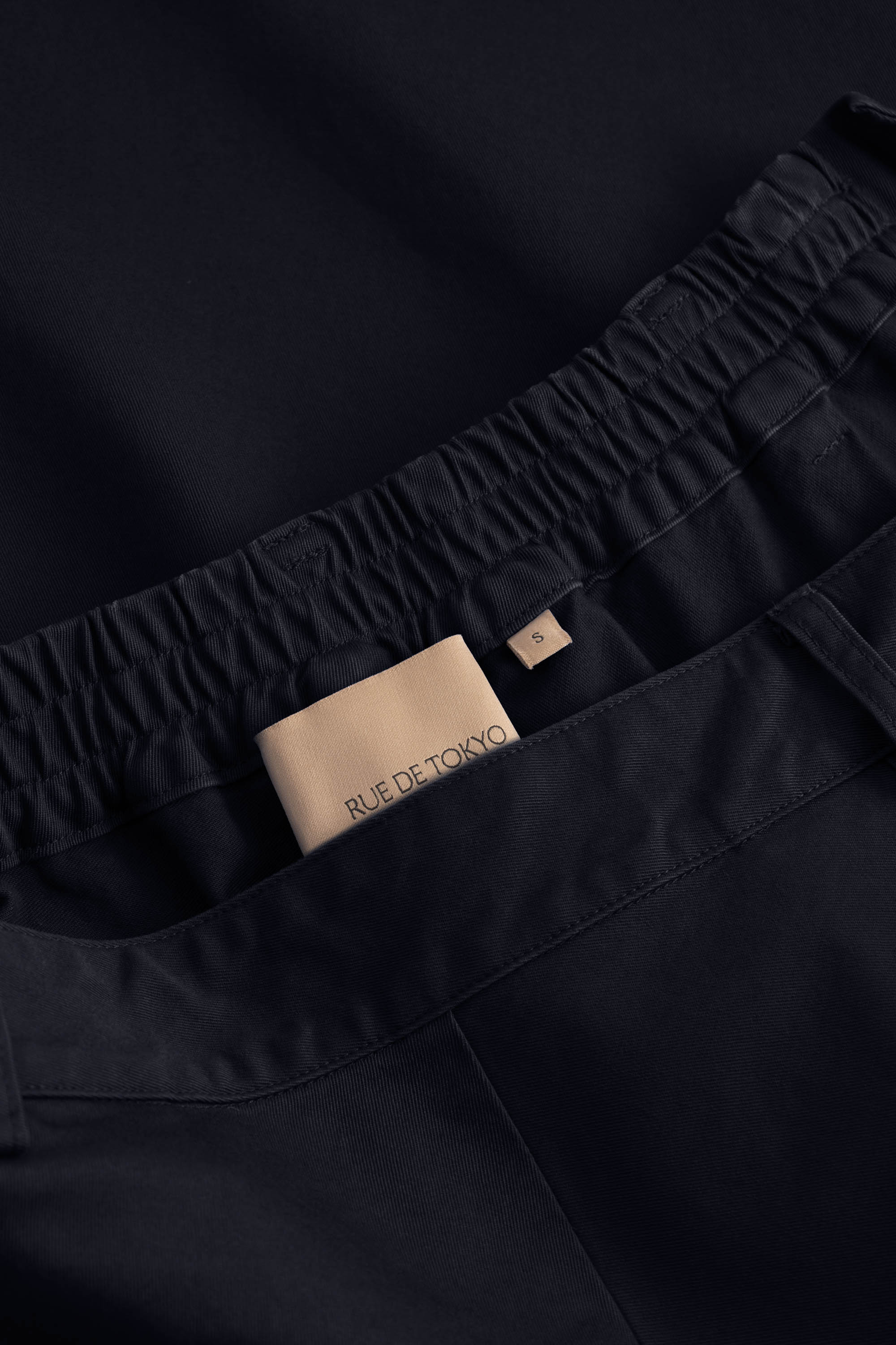 Rue de Tokyo PRYMA TWILL Skirts DARK NAVY