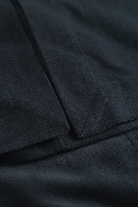 Rue de Tokyo PRYM BABY CORD GOTS Skirts NAVY