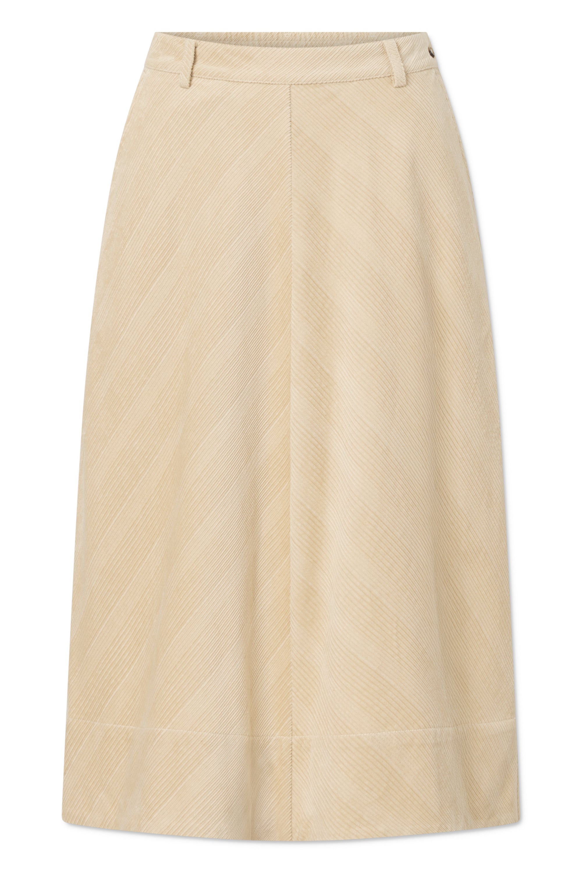 Rue de Tokyo PRYM STRUCTURED CORDUROY Skirts EGGSHELL