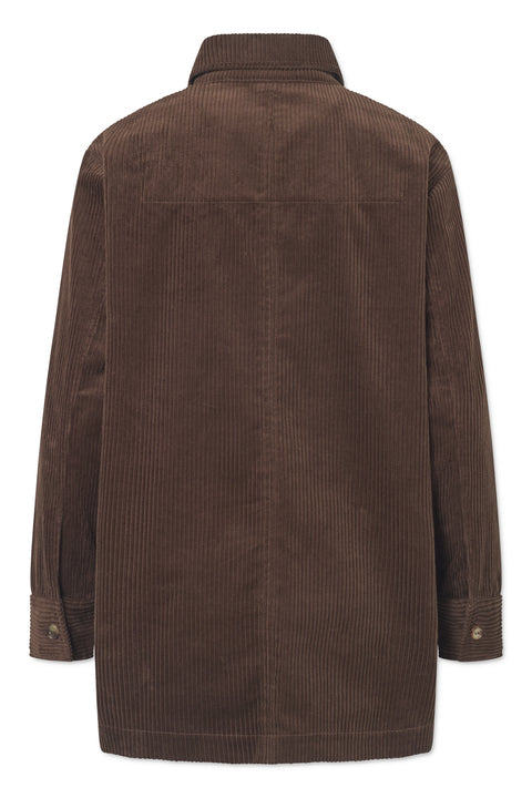 Rue de Tokyo SAIME HEAVY CORDUROY JACKETS DARK BROWN