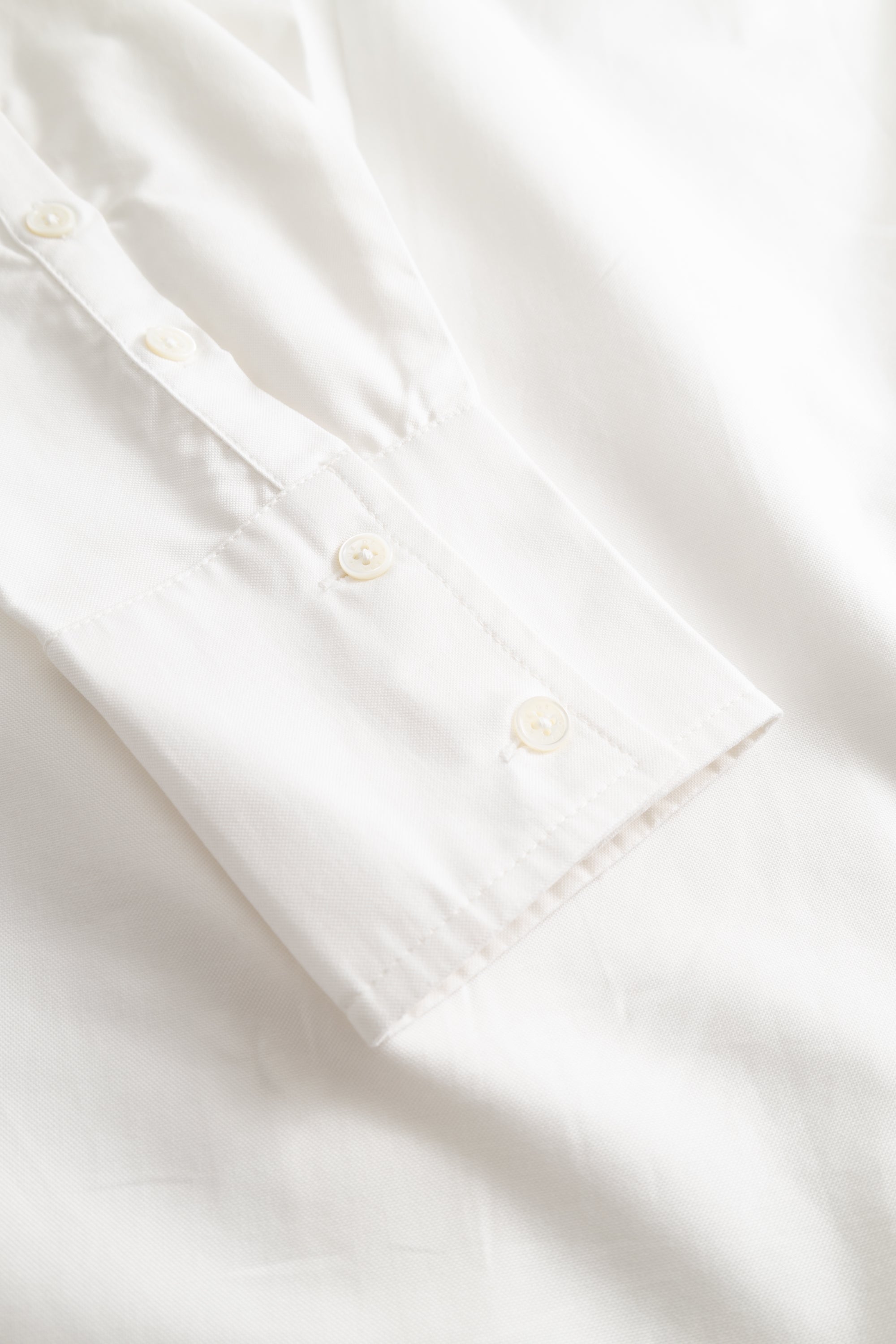 Rue de Tokyo SALLY SOLID OXFORD Shirts WHITE