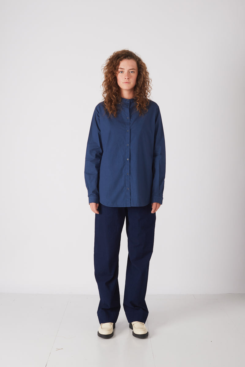 Rue de Tokyo SALMA SHIRT BLUE SHIRTS BLUE