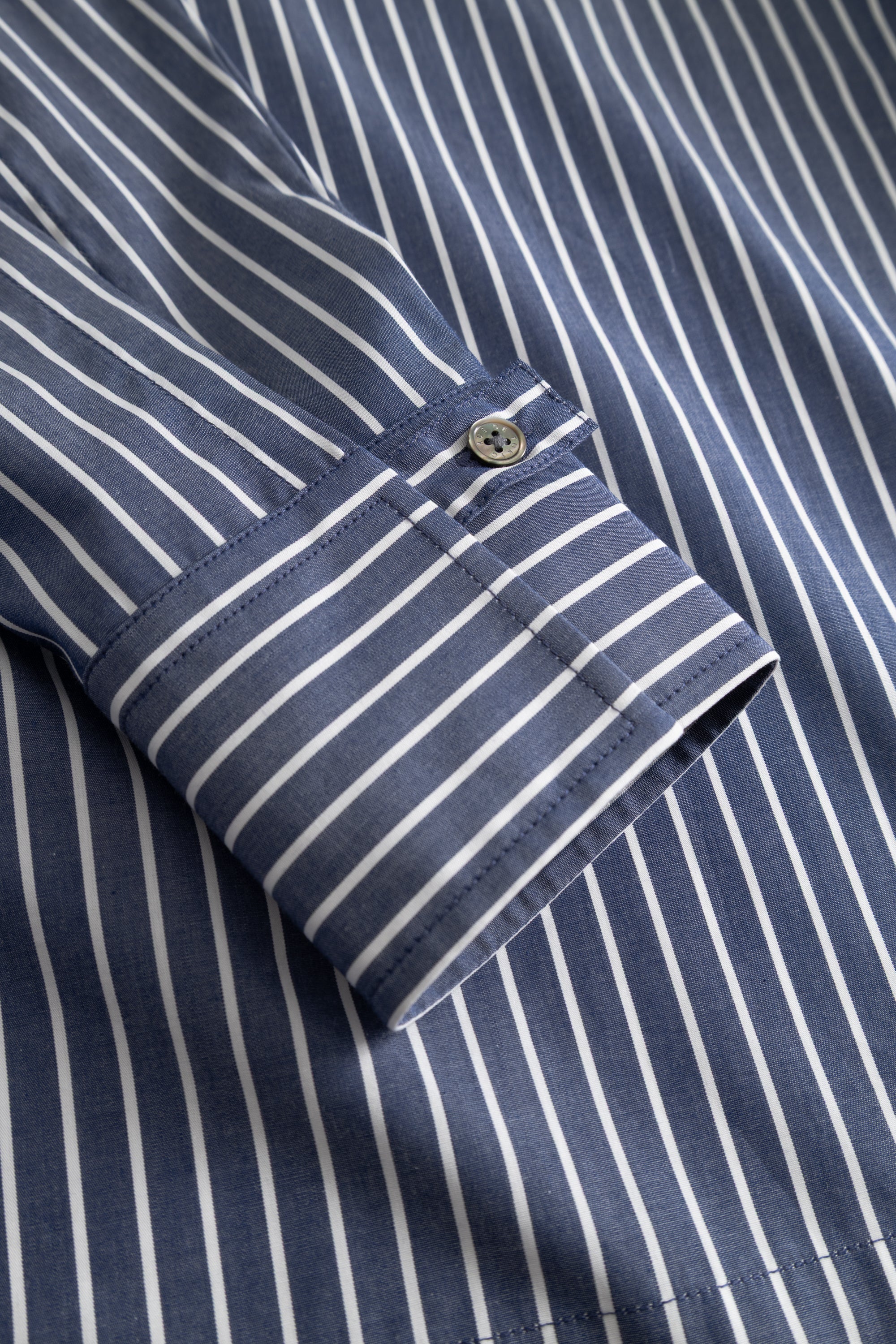Rue de Tokyo SALOMA NAVY STRIPE Shirts NAVY/WHITE