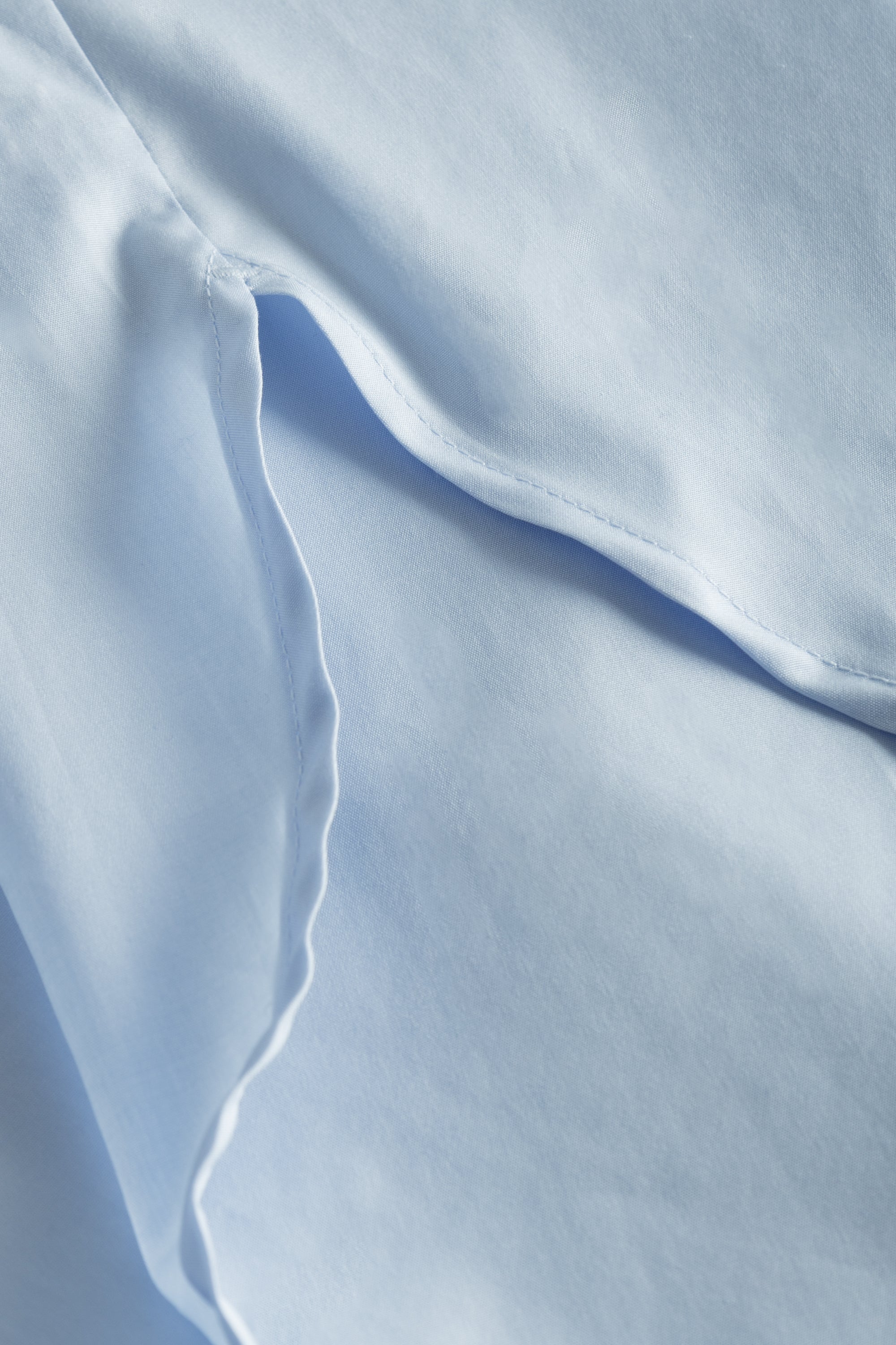 Rue de Tokyo SAMITA MAYFAIR SOLID SHIRTS LIGHT BLUE