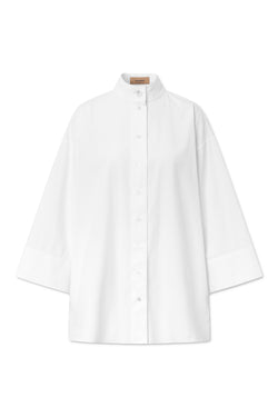 Rue de Tokyo SASCHA LIGHT SEERSUCKER STRIPE SHIRTS WHITE