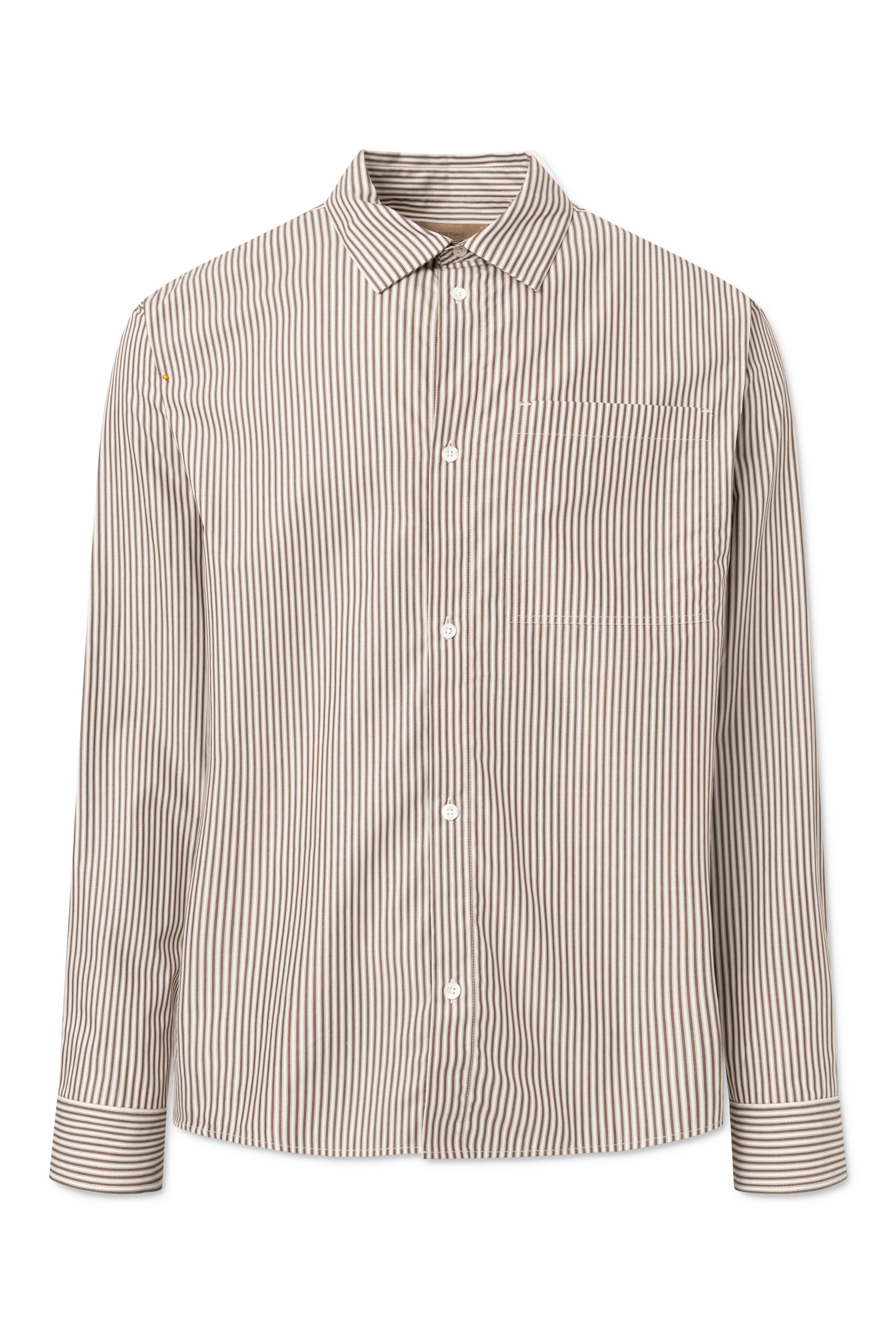 Rue de Tokyo SATOSHI MC00-5425 VENICE Shirts BROWN/WHITE