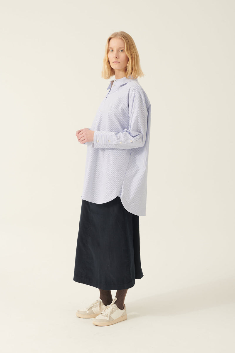 Rue de Tokyo SEKI OXFORD DOUBLE STRIPE SHIRTS