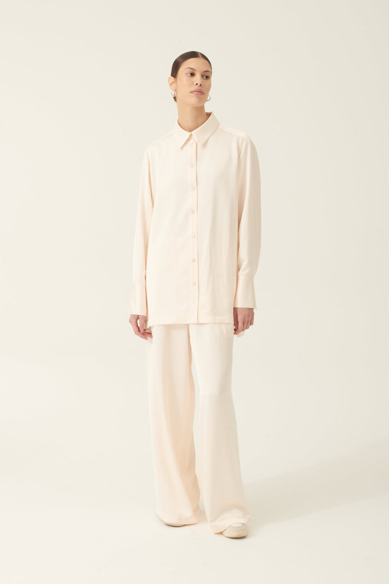 Rue de Tokyo SELIE HEAVY VISCOSE SATIN SHIRTS