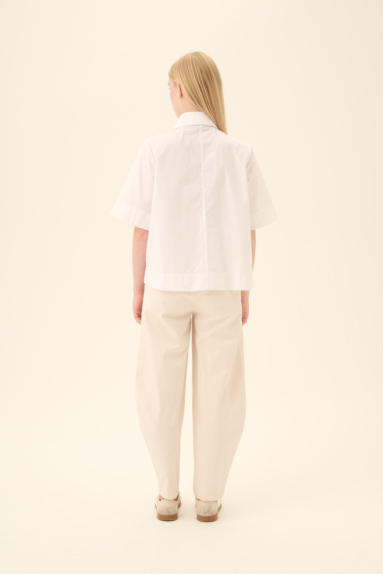 Rue de Tokyo SEREN GMTD POPLIN Shirts WHITE