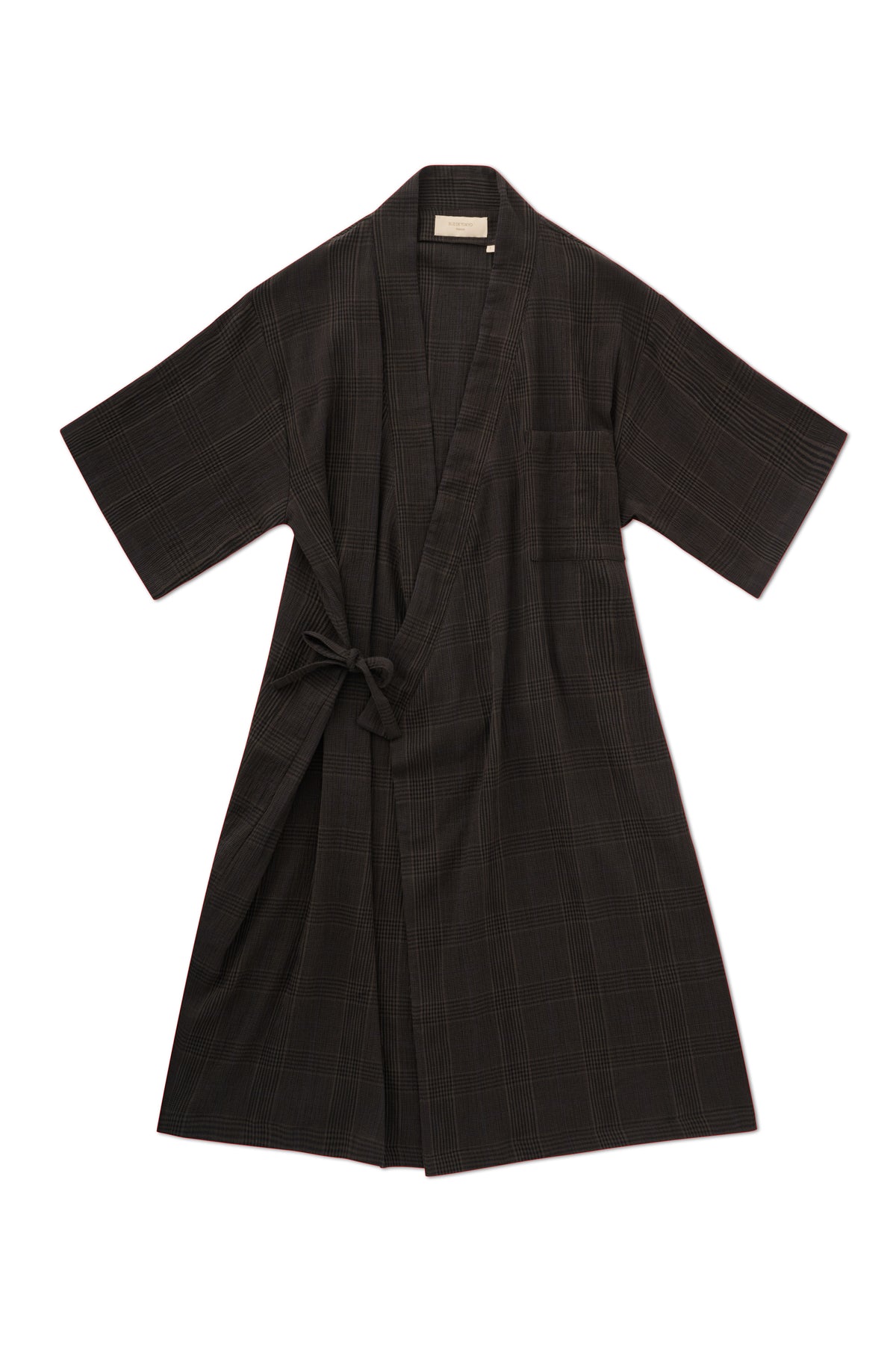 Rue de Tokyo SERGIUS - MAISON CHECK Dresses BROWN CHECK