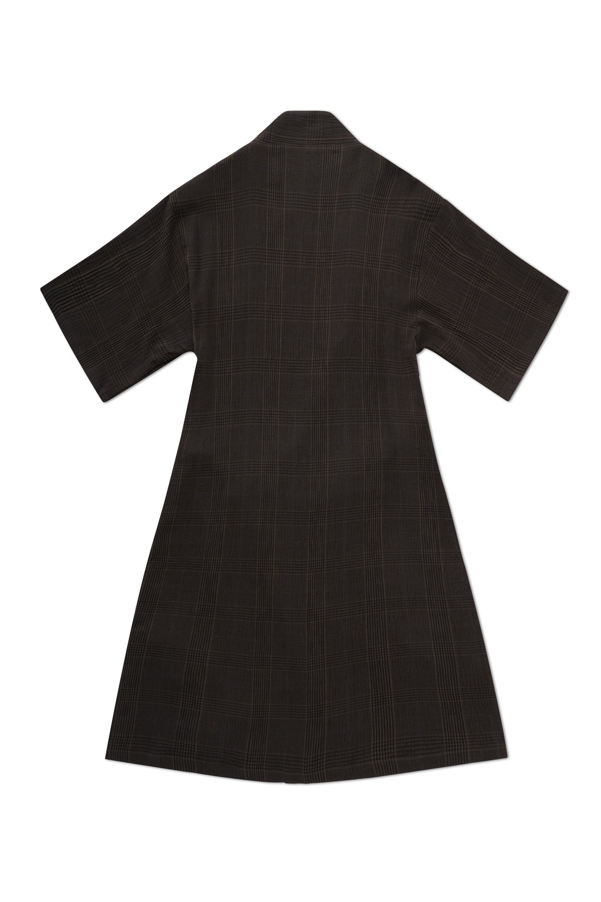 Rue de Tokyo SERGIUS - MAISON CHECK Dresses BROWN CHECK