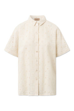 Rue de Tokyo SESSE SHIRT LIGHT BLUE SHIRTS IVORY