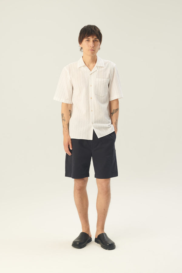 Rue de Tokyo SETH SAILOR STRIPE SHIRTS